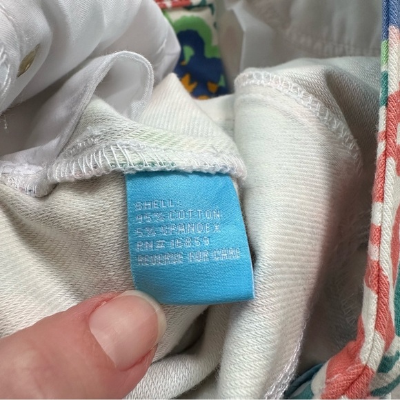 J. McLaughlin Slim Lexi Jeans. Size 0. Oahu print. Multicolor. - Picture 5 of 10